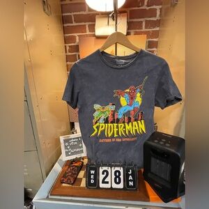 Novelty T Shirt Size Medium Amazing Spiderman Action